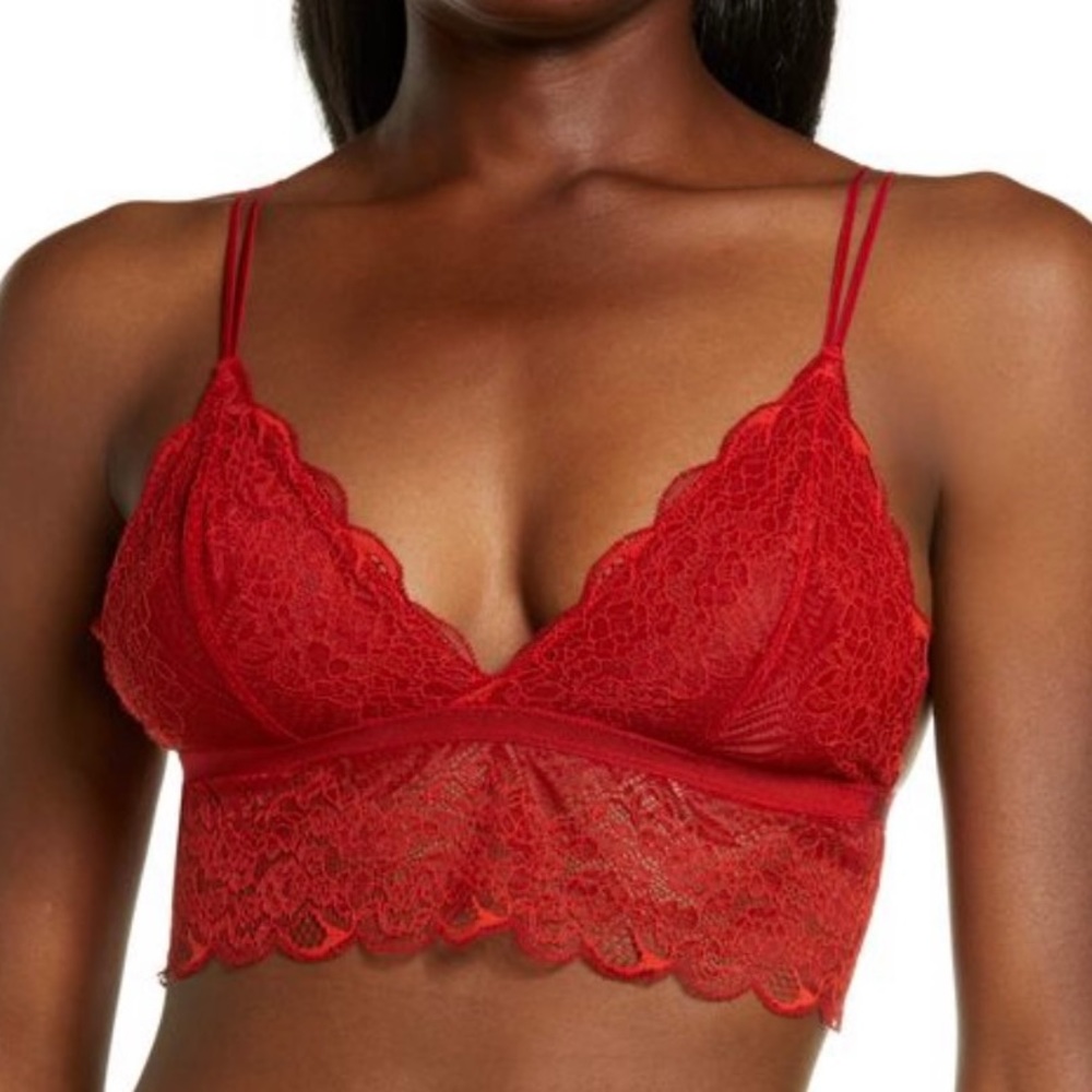 Madewell Longline Lace Bralette